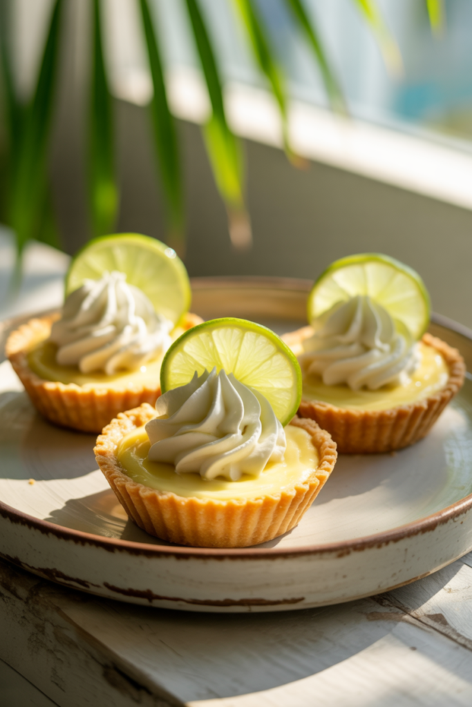 No-Bake Mini Key Lime Pies